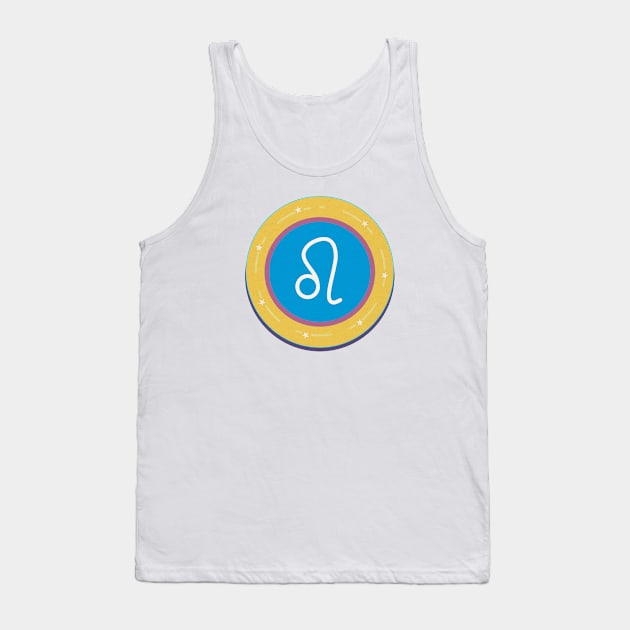 Leo Zodiac Tank Top by TheSoldierOfFortune